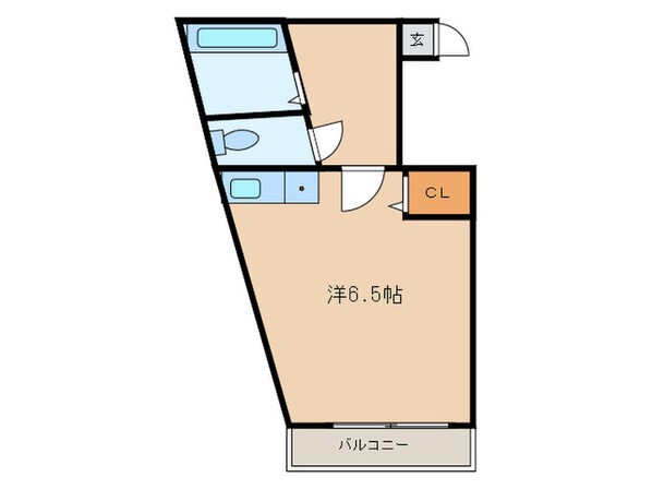 タルミフラットⅡの物件間取画像